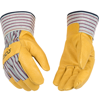 Kinco - Uninsulated Premium Grain Pigskin Palm With Safety Cuff [1917]