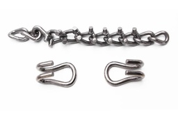 [300583] Trygg - Square Stud Cross Chain | 6mm (1/4", 10 Link)