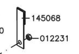 [145068] Norse - Friction Brake Pad & Arm for Drum | Model 350, 450 [145068]